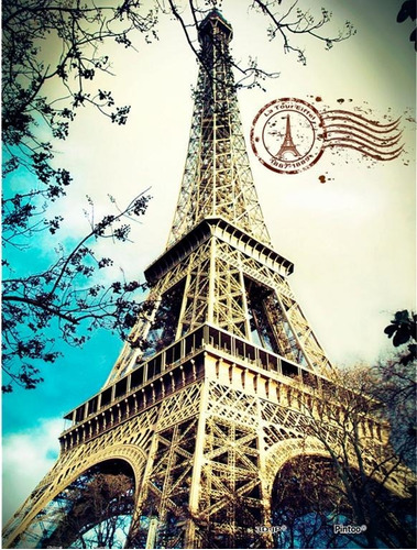 P1101 Torre Eiffel Rompecabezas C/ Marco 150 Piezas Pintoo 
