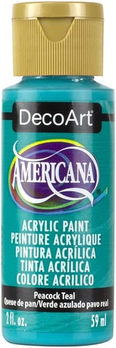 Deco Art Americana Pintura Acrílica, 2 oz, Pavo Real Teal