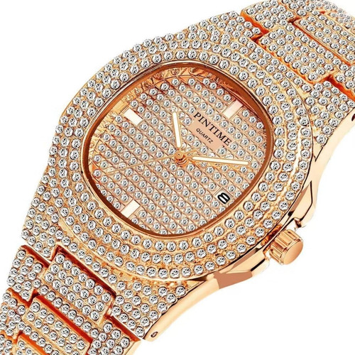 Relojes Unisex De Lujo, Relojes De Oro Con Diamantes, Calend