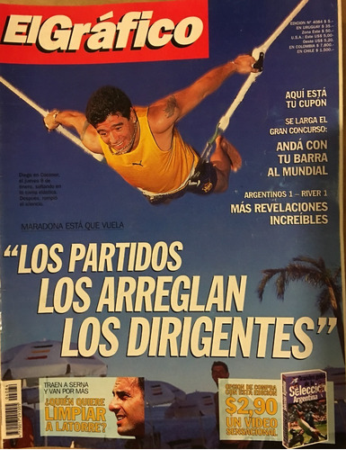 El Gráfico, N° 4084  Revista Fútbol Argentino, Cb