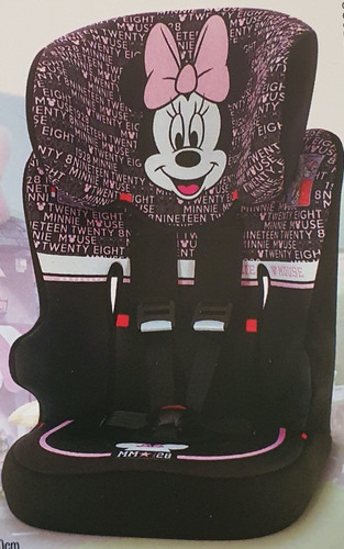 Imagen 6 de 6 de Autoasiento Silla Asiento D/auto Racer Sp Minnie Disney Niña