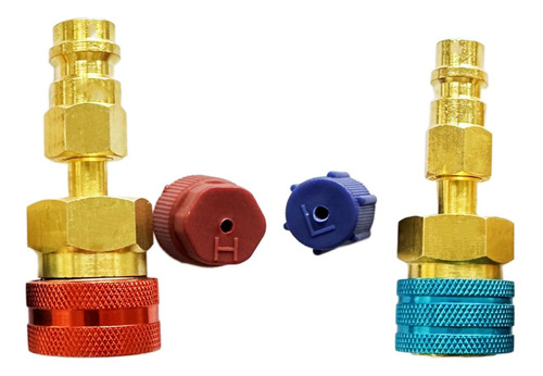 Kit De Acopladores Rápidos R1234yf R1234yf A R134a C