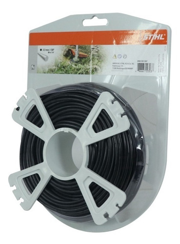 Hilo De Corte Negro Stihl Para Desbrozadora 3.3 Mm 40m