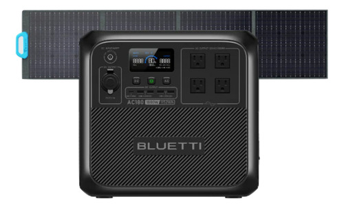 Kit Estación De Energía Bluetti Ac180 + Panel Solar Pv200