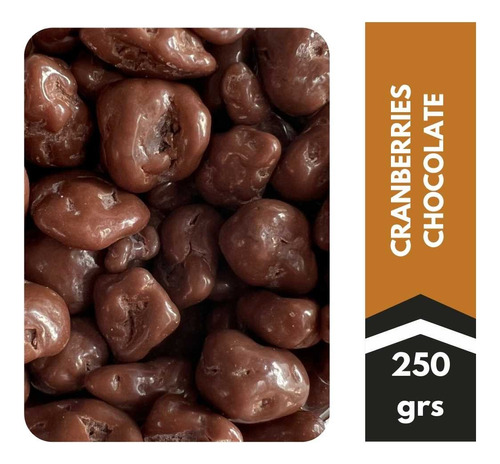 Cranberries Chocolate 250 Grs. Frutos Secos Mundodefrutos