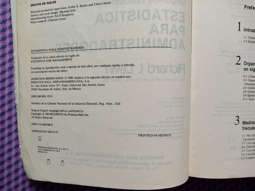 Estadística Para Administradores. Levin (Usado)