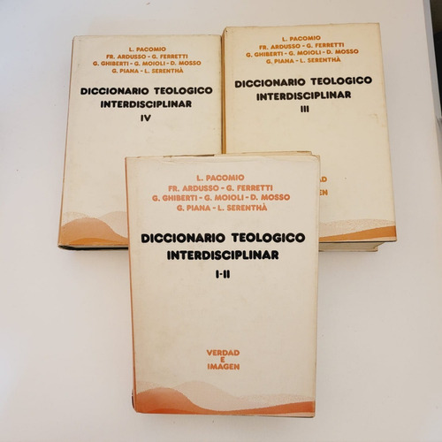 Diccionario Teológico Interdisciplinar - 3 T  Exquisitos (e)