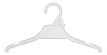 Comprar 50 Perchas De Plastico Blanco Para Bebe 25 Cm Ropa Infantil