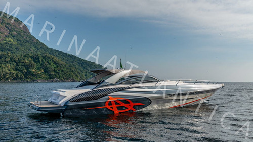 Lancha Axtor 48 02x Mercruiser Tdi 370hp - Marina Atlântica