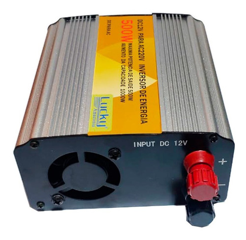 Imagem 1 de 6 de Inversor 500w Conversor Entrada 12v Saida 220v 50hz Dc-ac