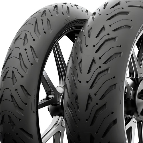 Par Pneu Moto Bmw Michelin 170/60-17 + 120/70-17 Road6 72w