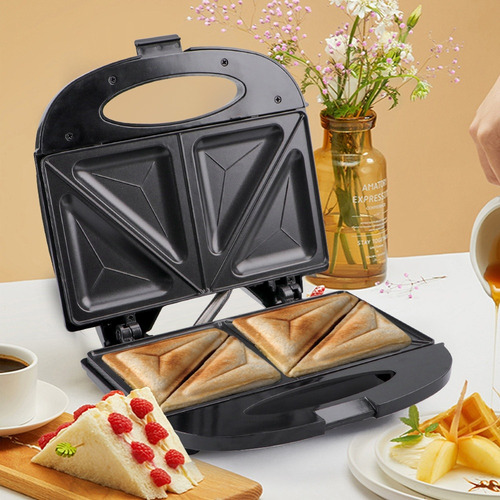 Sandwichera Eléctrica Parrilla Panini Antiadherente 750w