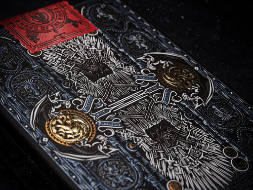 Naipes Game Of Thrones Luxury Cards Theory11 Poker Cartas Reverso Negro Idioma Inglés Personaje Jon Snow