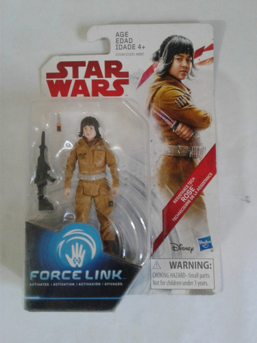 Star Wars Figura Articulada Tech Rose Force Link 2.0