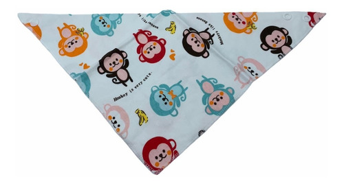 Set De 10 Baberos Para Bebé Tipo Bandana