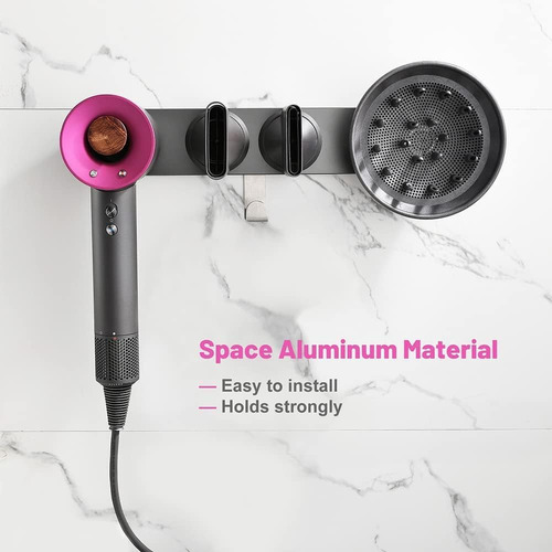 Soporte Pelo De Montaje Pared Dyson Supersonic, Soport...