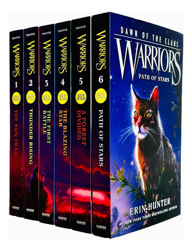 Livro: Prequela De Warriors Cats Dawn Of The Clans Livro 1-6