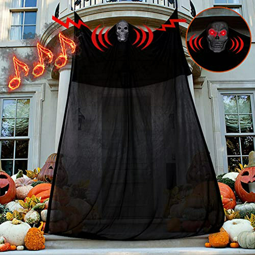 13.94ft Fantasma De Halloween Decoraciones Colgantes De Mied