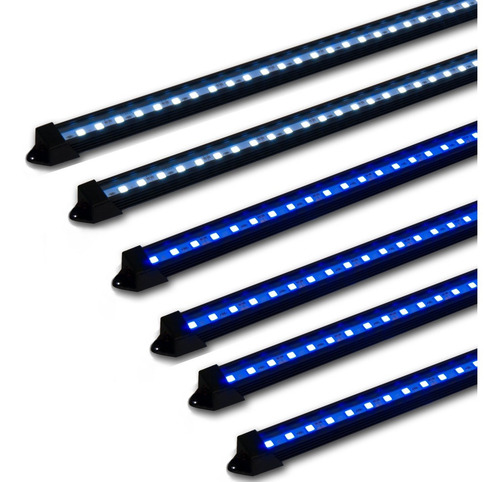 Luminária Led 6 Cores P/ Aquário 1,90m Plantado Marinho 260w 220v