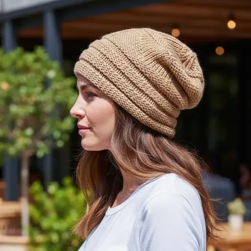 Touca Beanie De Lã V-santo B9 Feminina Outono/inverno - R$ 32,99
