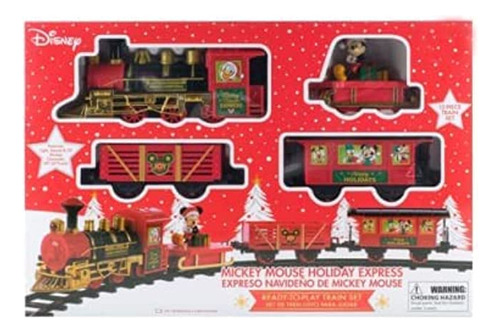 Disney Mickey Holiday Express - Juego De Tren De Navidad