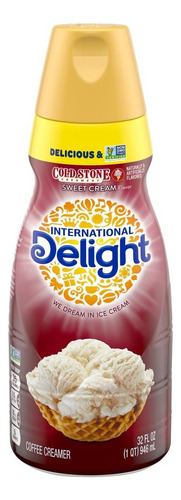 Delight Crema Liquida Cold Stone Sweet Cream 946ml Importado