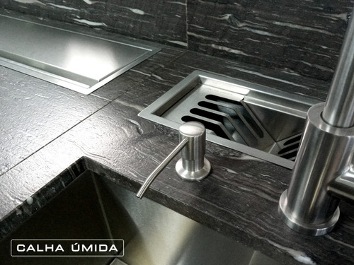Imagem 6 de 7 de Dispenser Dosador Inox Para Detergente