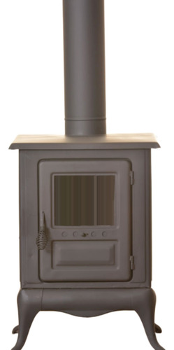 Chimenea Calentador A Leña Vidrio Templado Kca02