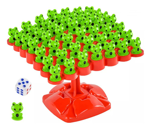 Juego De Interacción Con Juguetes Montessori Frog Balance Tr