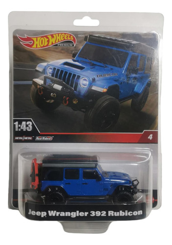 Hot Wheels Premium Escala 1:43 Jeep Wrangler 392 Rubicon