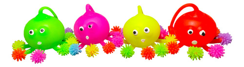 Squishy Yoyo Pulpo Pack X40 Antiestres Sensorial De Goma