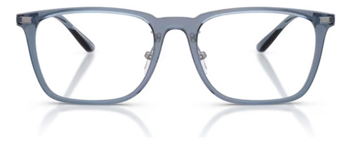 Lentes Emporio Armani Ea3263d Colores Oftalmicos Color 6108 Shiny Transparent Blue