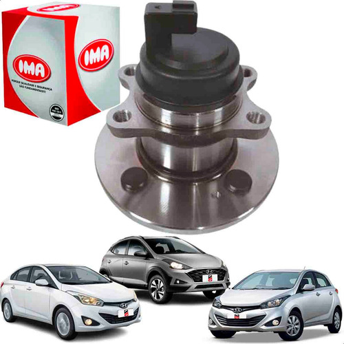 Cubo De Roda Traseiro Hyundai Hb20, Hb20x, Hb20s 2012/2019.