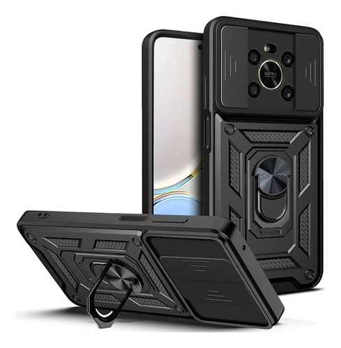 Carcasa Para Huawei Nova Y9 Shockproof Negro + Mica Regalo