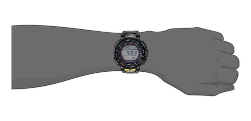 Imagen 2 de 4 de Reloj Digital Casio Pathfinder, Deportivo, Solar, 51mm
