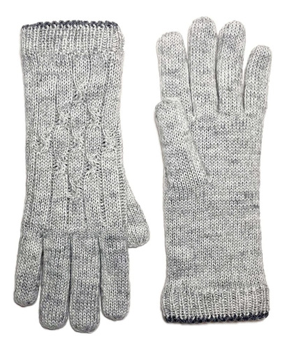 Via By Skl Style Guantes De Tejido Trenzado Reciclado Para M