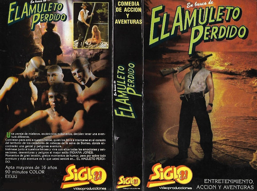 En Busca De El Amuleto Perdido Vhs Original Siglo 21