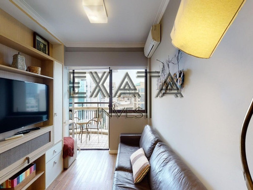 Imagem 5 de 30 de Flat À Venda No Itaim Bibi Com 40m², 1 Suíte, 1 Vaga De Garagem, Condomínio: Esse Condomínio Dispõe De: Piscina, Academia, Brinquedoteca E Quadra Esportiva - Fl00001 - 70214589
