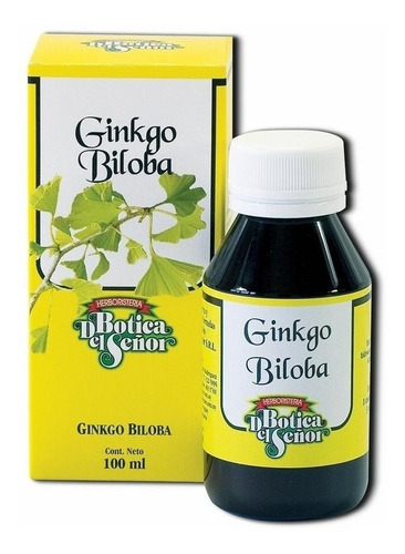 Pack De 2 Tinturas Ginkgo Biloba Botica Del Señor 100ml