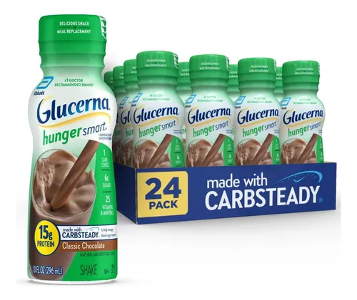 Glucerna Hunger Smart Shake, Bebida Diabética Para Soportar