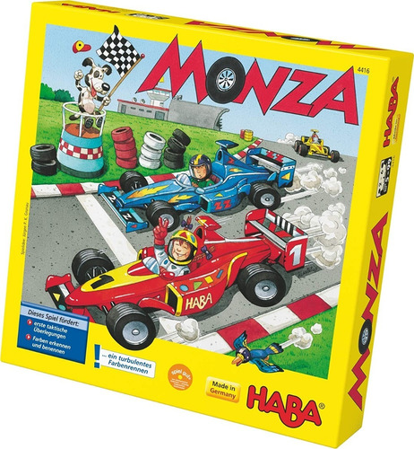 Monza Juego De Mesa En Español Editorial Haba