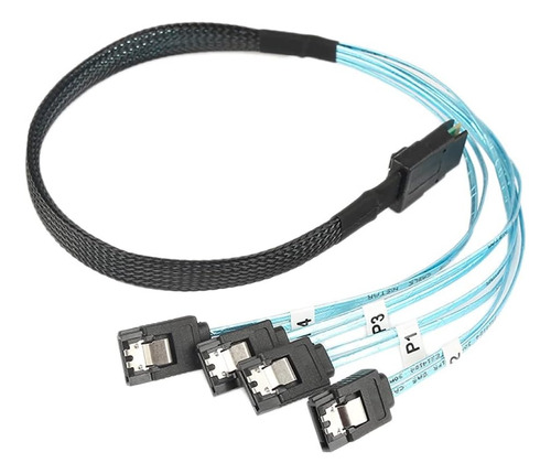 Adaptador Cable Mini Sas Sff-8087 36 Pin A 4 Sata 7pin