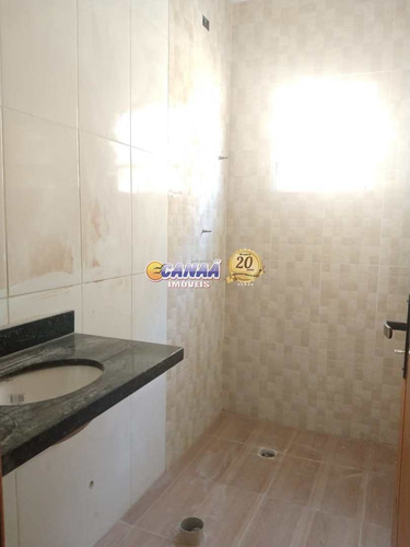 Casa Em Mongaguá 2 Dormitórios, Suíte, Financie - V8154