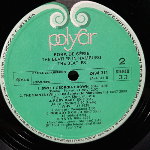 Imagem 5 de 6 de Vinil Lp The Beatles In Hamburg Fora De Série Ótimo Estado
