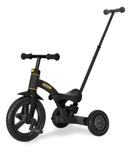 Triciclo 4 En 1 Para Niños De 1.5 A 3 Años Con Mango De Dire