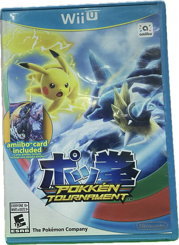 Pokken Tourment - Wii U Original **play Again** (Reacondicionado)