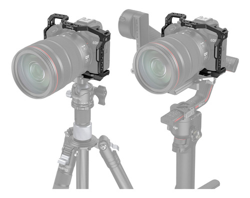 Gaiola Smallrig 4214 para câmera Canon Eos R50, cor preta