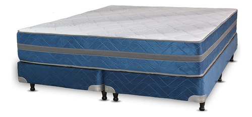 Sommier Deseo Gretta - King Size 180x200x28 Esp D28 Azul
