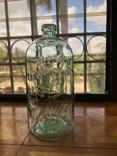 Antigua Botella De Museo, Buffalo Lithia Water 1890s
