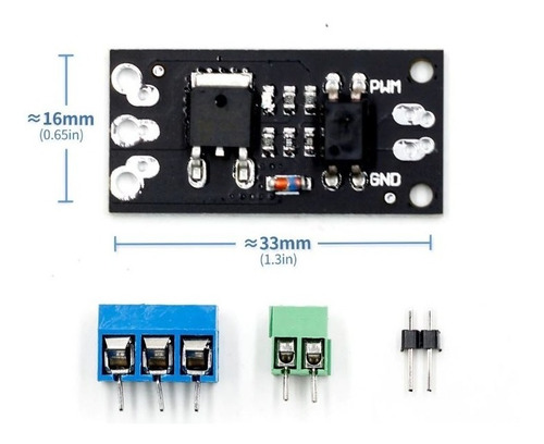 Modulo Mosfet Aislado Fr120n 100v 9.4a Compatib Para Arduino